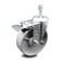 Service Caster Semi Steel Swivel TS Caster w/Roller Bearing-5" Wheel&10MM Stem w/Total Lock BRK SCC-TSTTL20S515-SSR-M1015 - alternate 1
